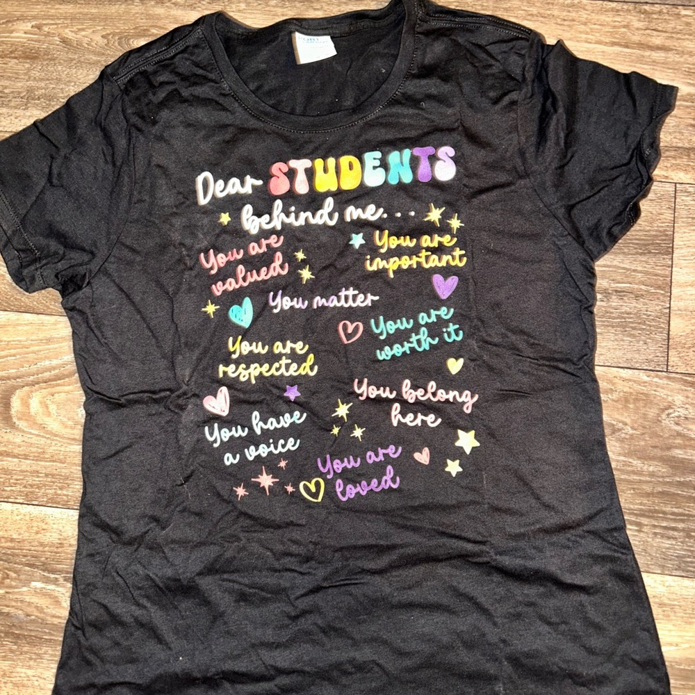 New without tags medium teacher t shirt
